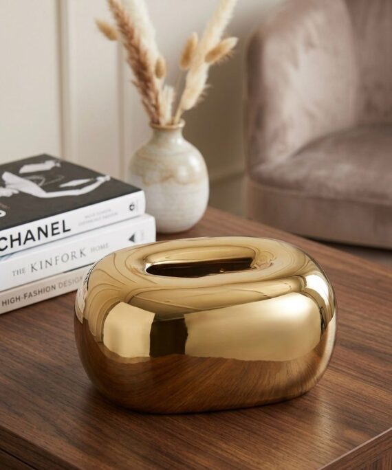 SOFT-FOLD Porcelain Tissue Box