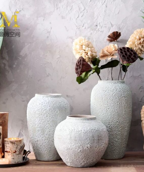 Sculptural Porcelain Vases