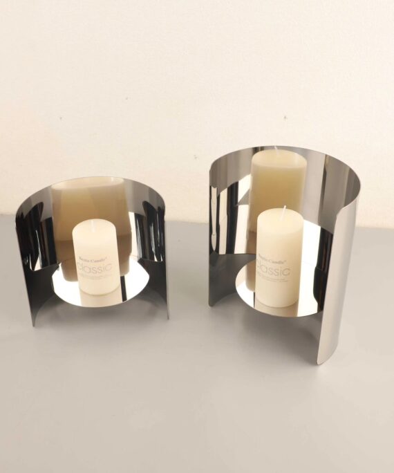 Stellar Silver Stainless Candelabra Set