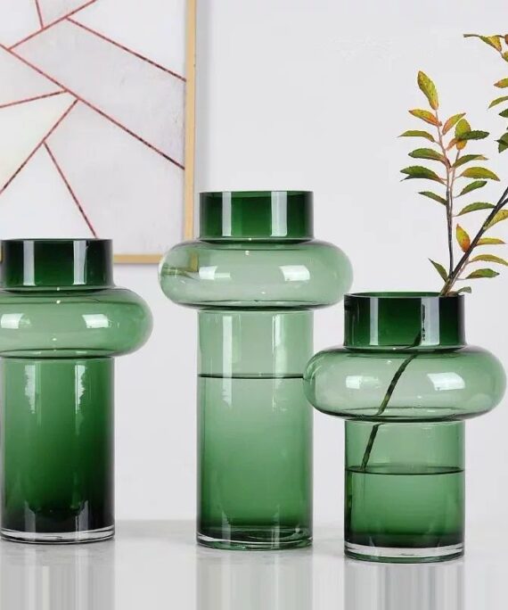 Glass vase set