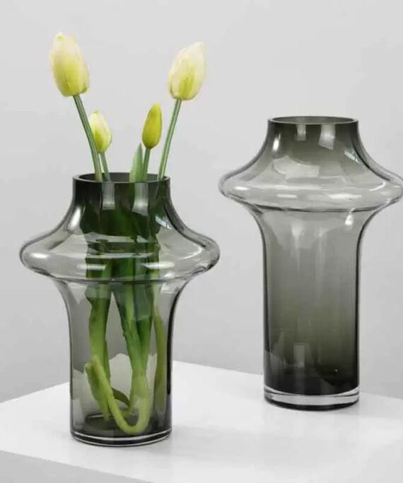 Tidal Wave Glass Vase Set