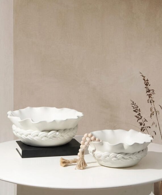 The Piper Braided Decorative Bowl Set