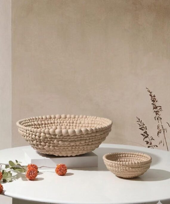 The Elements Sculptural Bowl Set (2-Piece)