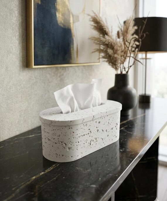 The Pavé Geometric Tissue Box