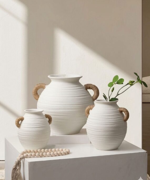 The Rhea Ribbed Amphora Collection