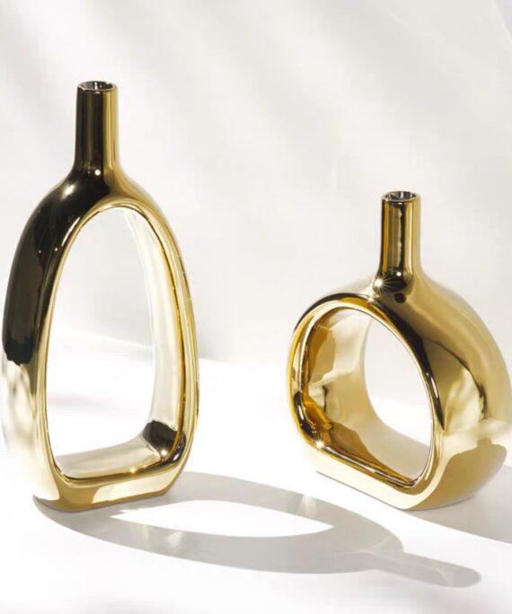 The "Infinity" Ceramic Vase Set (Set of 2)
