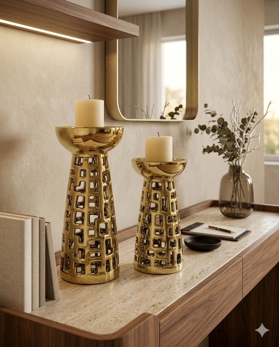 Candle Holder (Available in 2 Sizes)