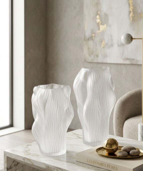 Wave Glass Vase (Available in 2 Sizes)
