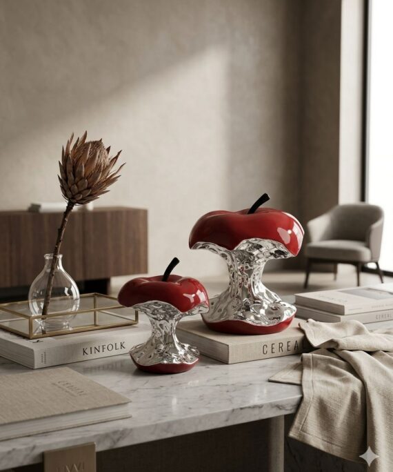 Apple Core Sculpture (Available in 2 Sizes)