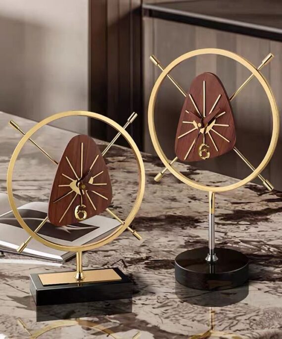 The "Aero" Geometric Desk Clock (Available in 2 Styles)