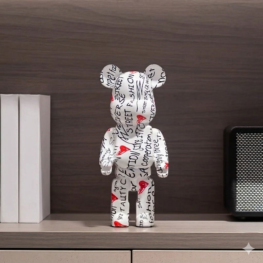 Contemporary Pop Art Bear Sculpture