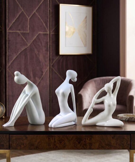 Minimalist Abstract Resin Figurine