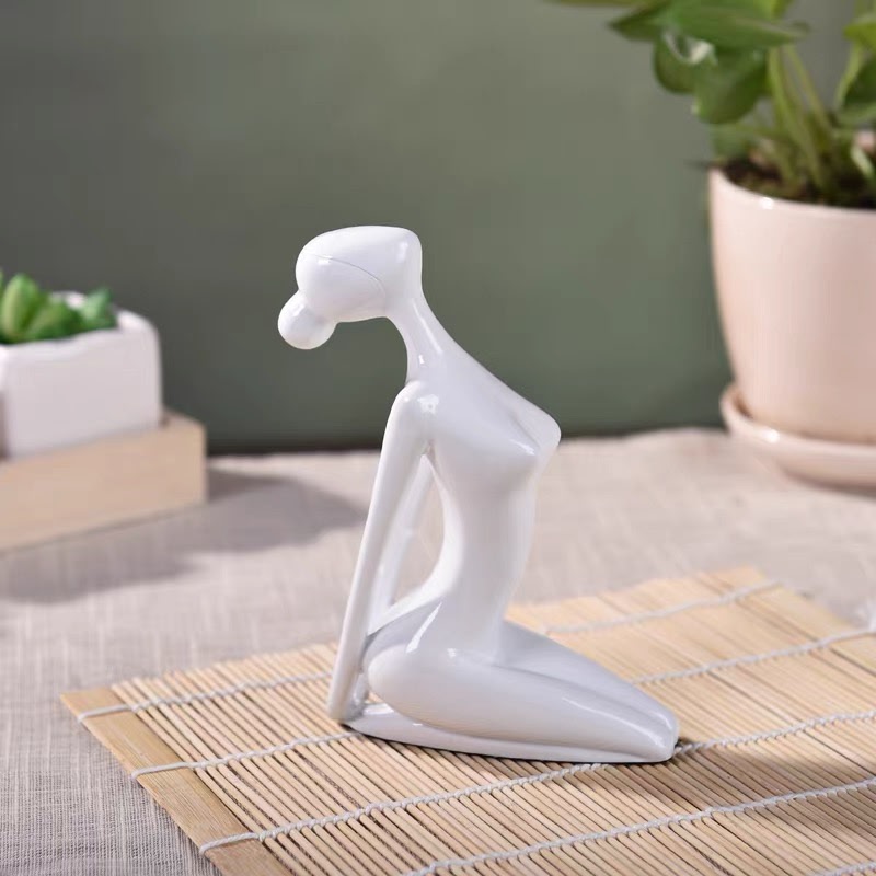 Minimalist Abstract Resin Figurine - Image 3