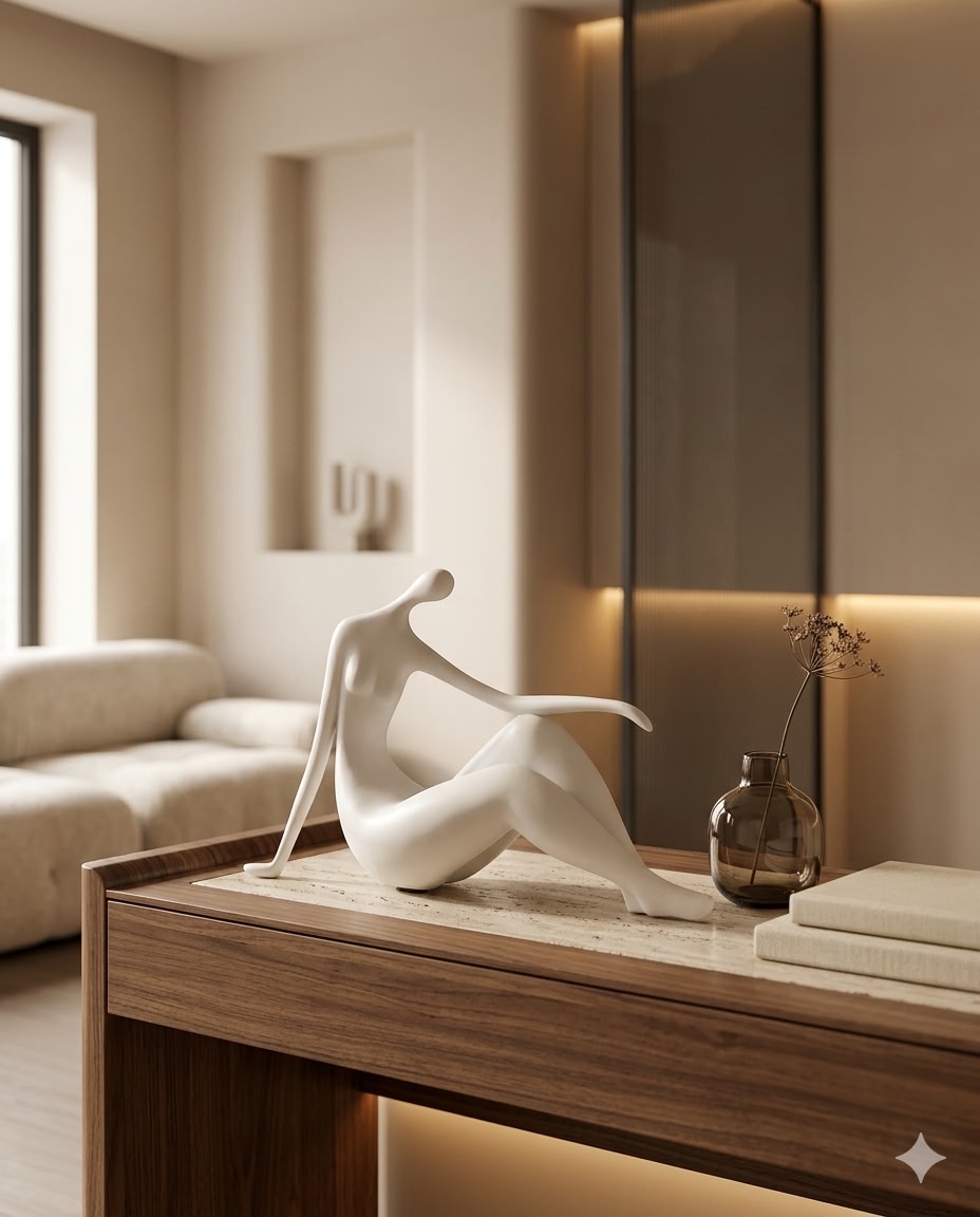 Modern Abstract Silhouette Sculpture - Image 3