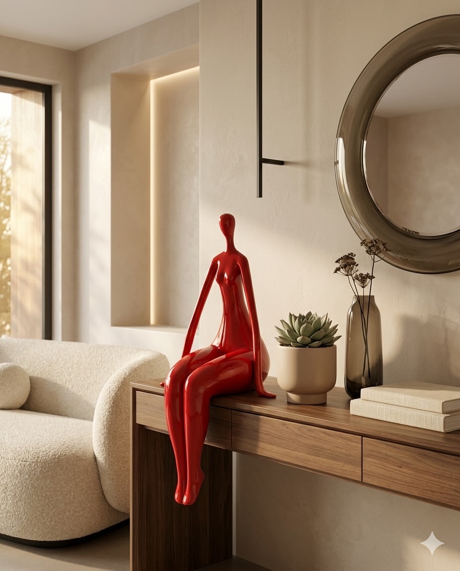 Modern Abstract Silhouette Sculpture - Image 3