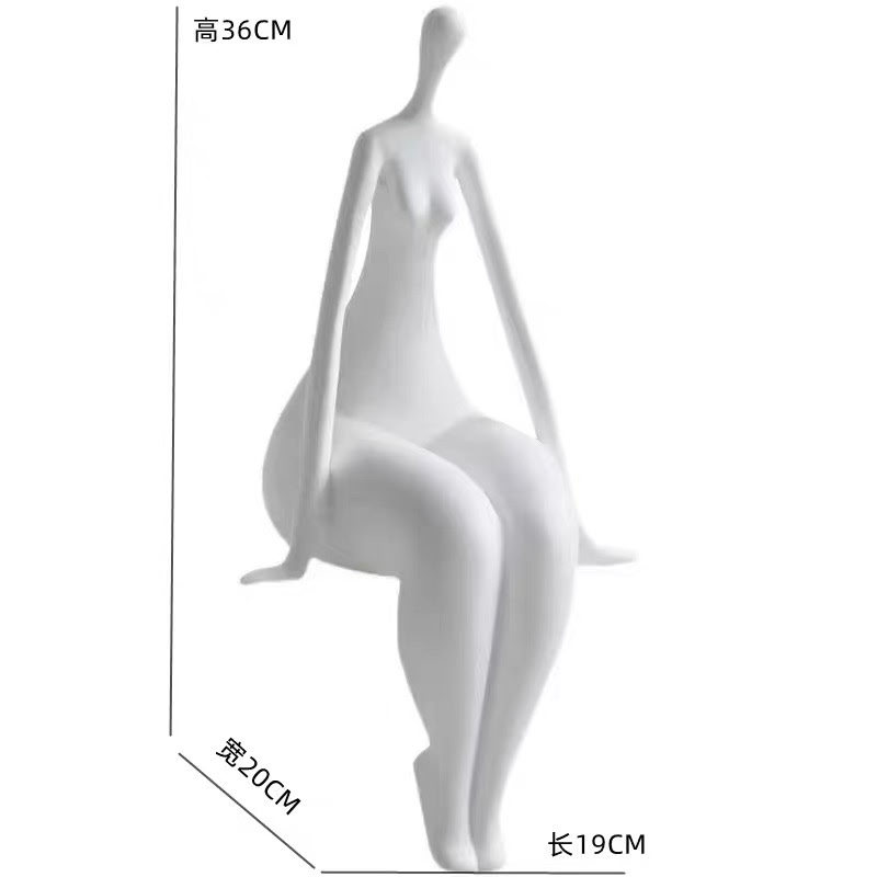 Modern Abstract Silhouette Sculpture - Image 4