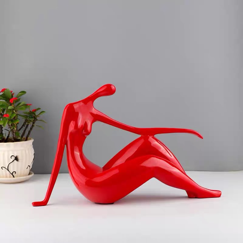 Modern Abstract Silhouette Sculpture - Image 4