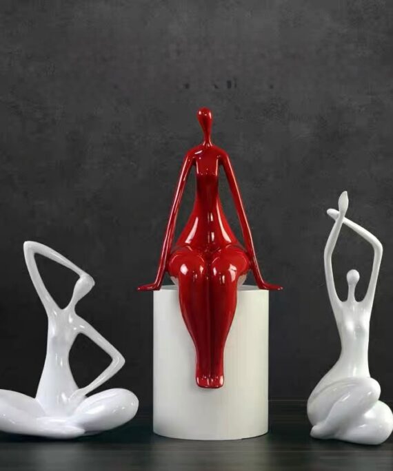 Modern Abstract Silhouette Sculpture