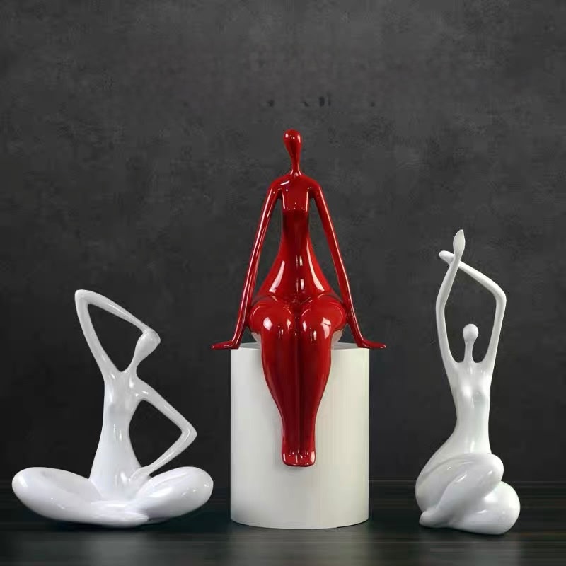 Modern Abstract Silhouette Sculpture
