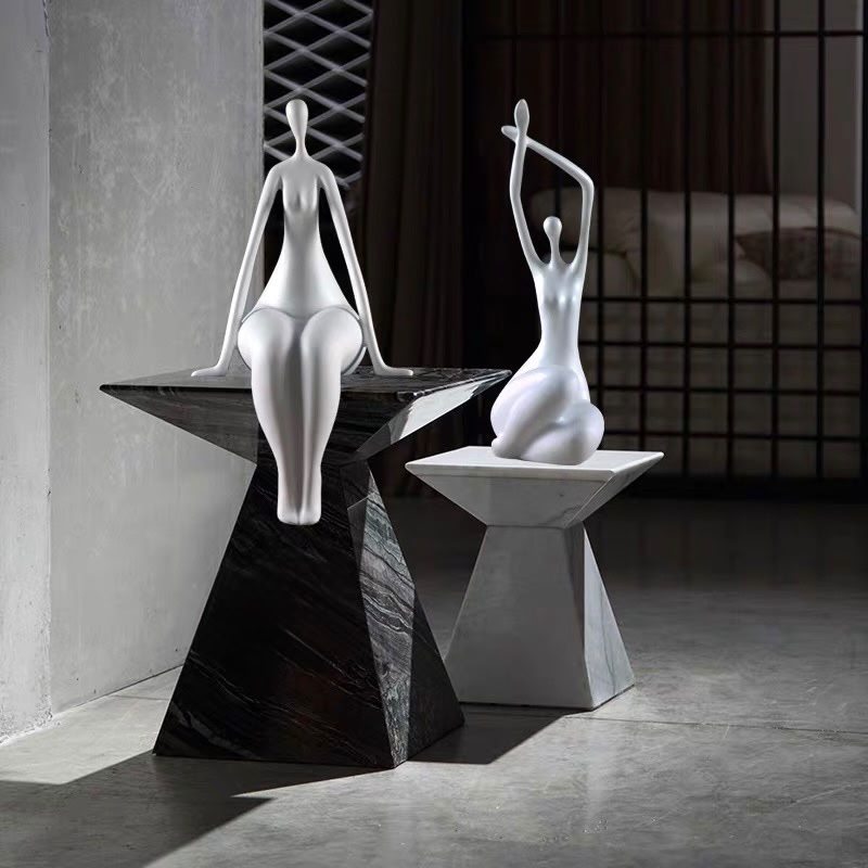 Modern Abstract Silhouette Sculpture - Image 2