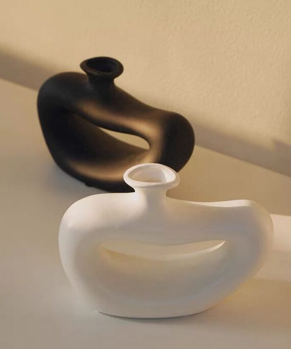 Organic Abstract Sculptural Vase