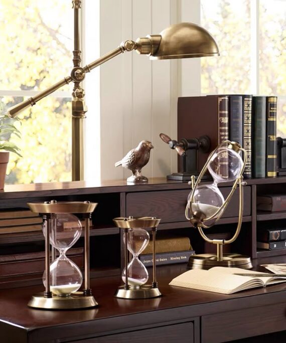 Livvi Tempus Metallic Sand Timer