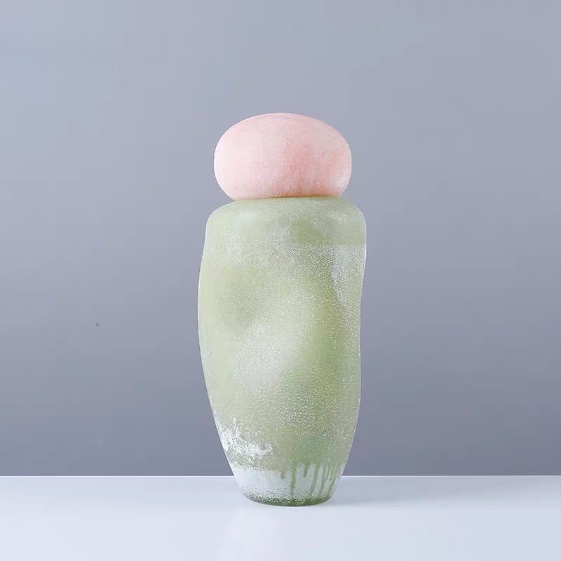 livvi Pebble Pastels Glass Vase - Image 5