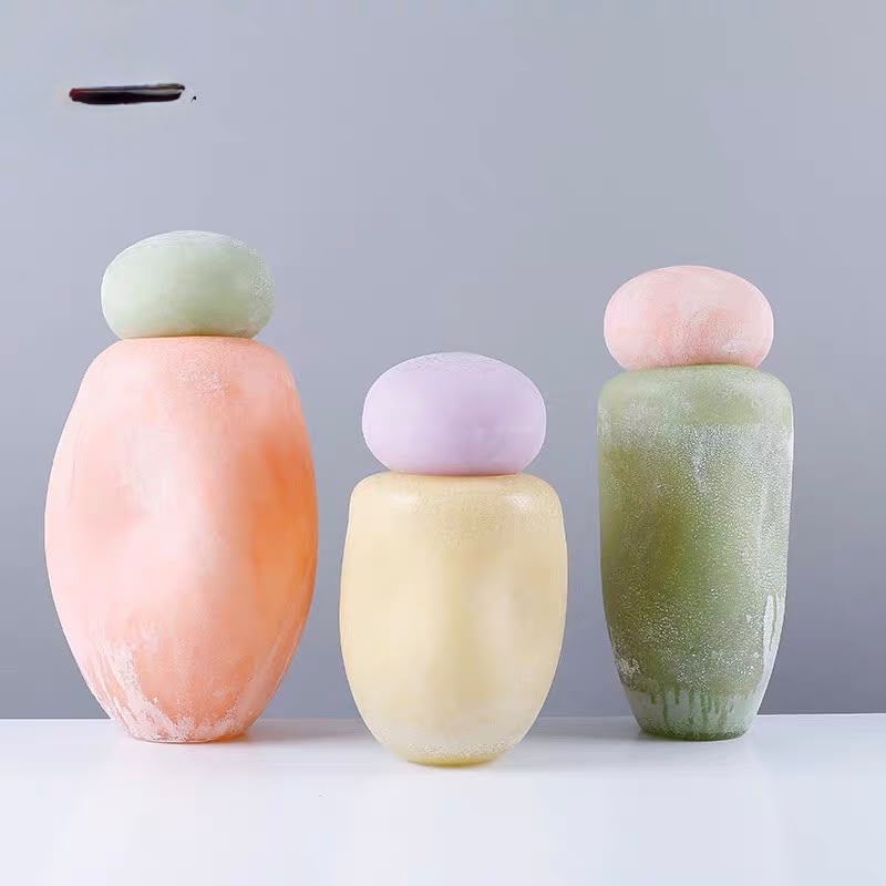 livvi Pebble Pastels Glass Vase - Image 7