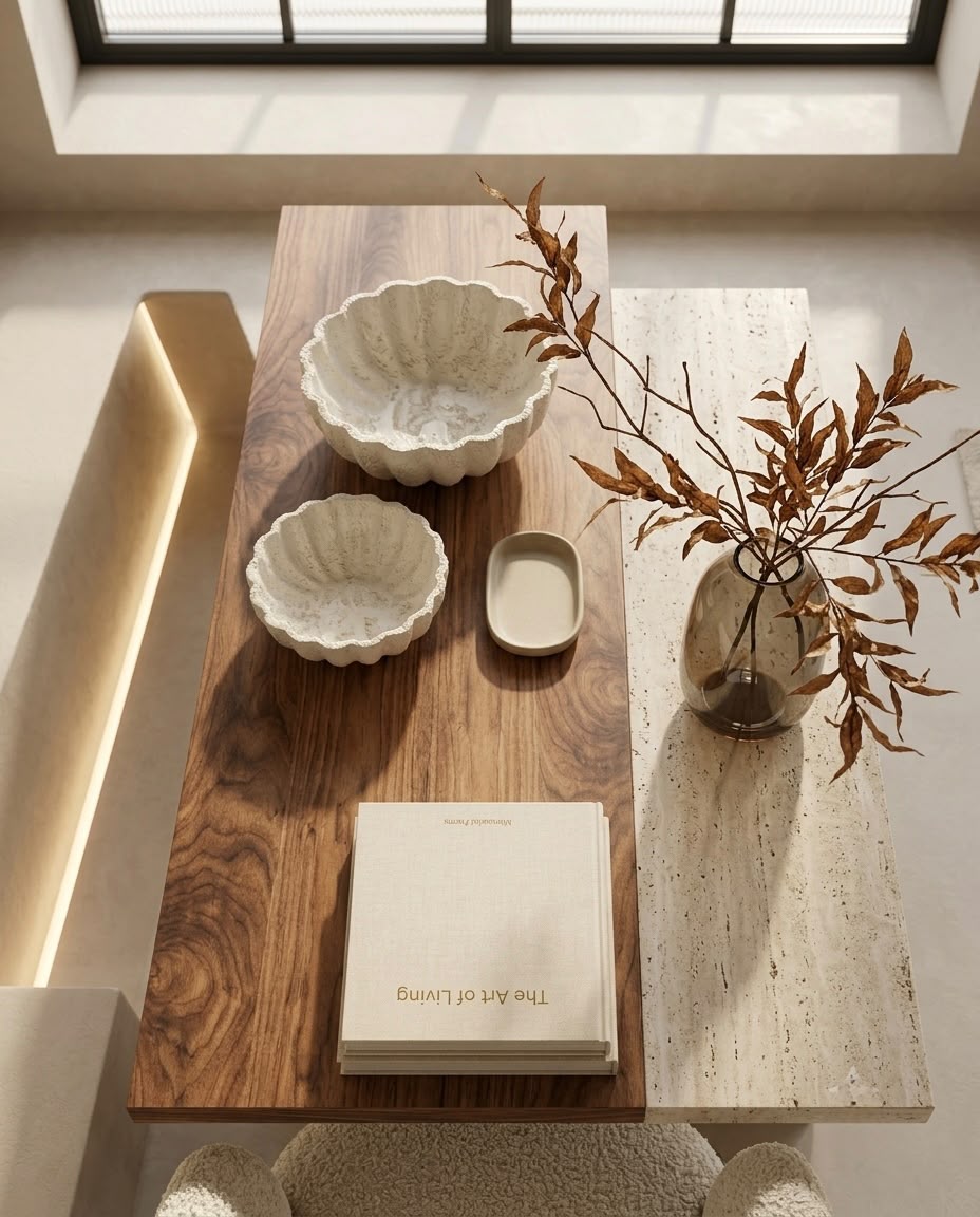 livvi Fluted Stone Decorative Bowl - Image 3