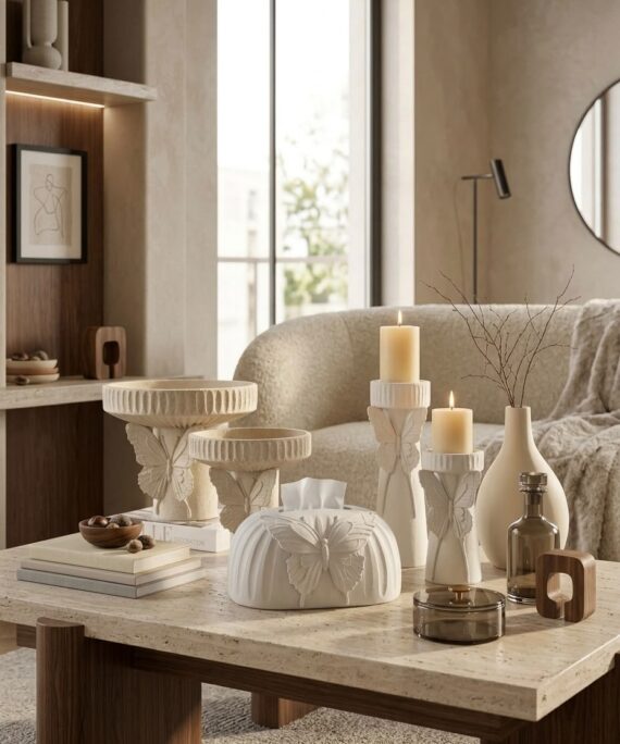 livvi Butterfly Relief Decorative Collection