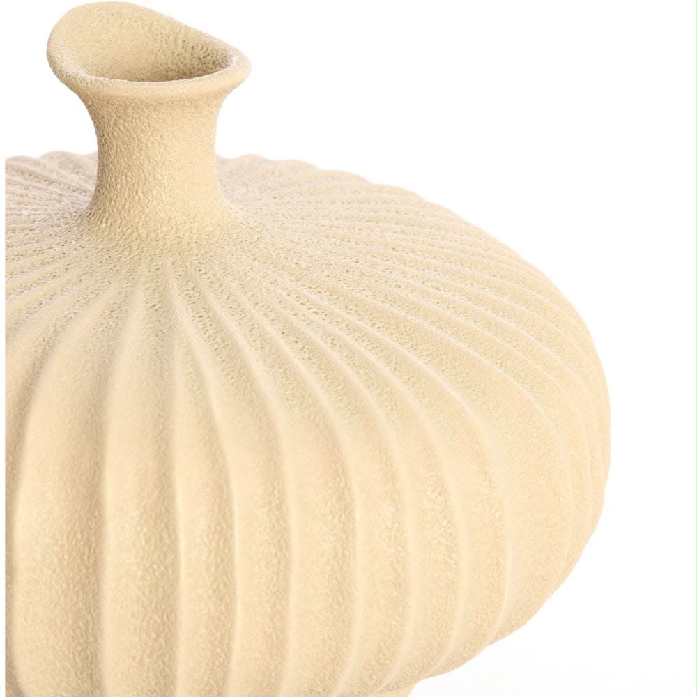 livvi Ribbed Terracotta Ceramic Vase (SET OF 2) - Image 7
