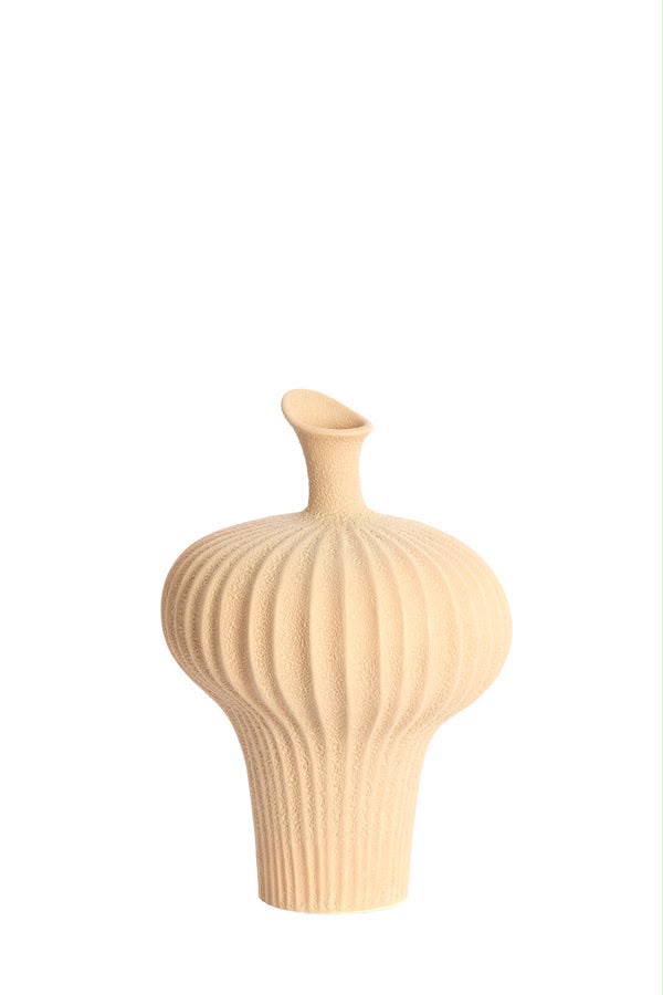 livvi Ribbed Terracotta Ceramic Vase (SET OF 2) - Image 2