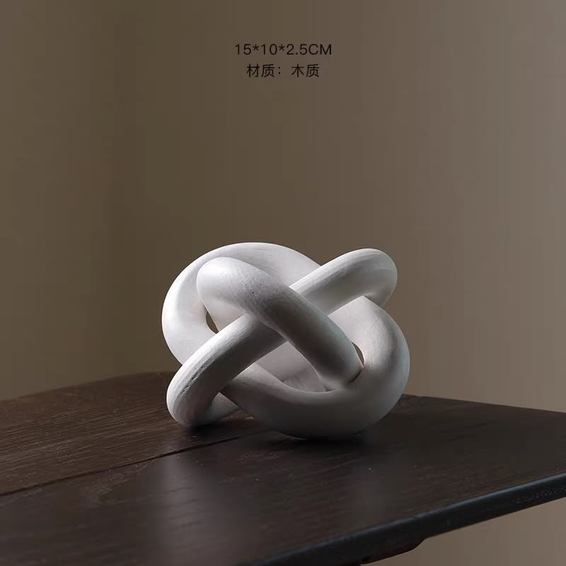 livvi Sculptural Wooden Knot Decor - Image 5