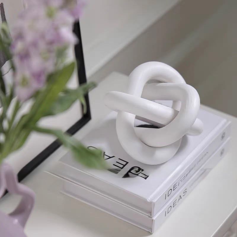 livvi Sculptural Wooden Knot Decor - Image 3