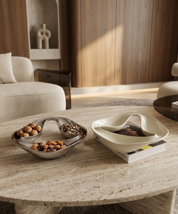Livvi Sculptural Organic Snack Bowl