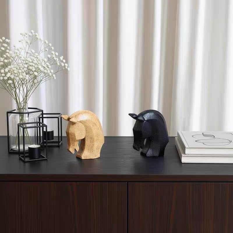 Livvi Modern Origami Horse Sculpture - Image 7