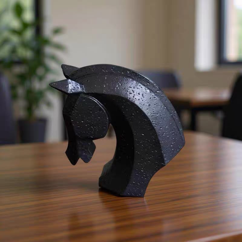 Livvi Modern Origami Horse Sculpture - Image 6