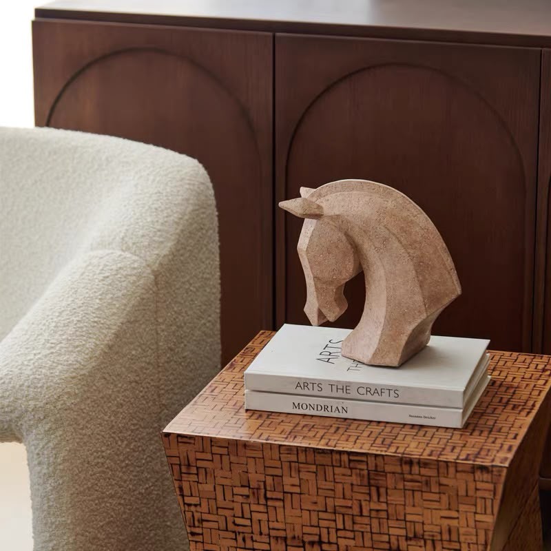 Livvi Modern Origami Horse Sculpture - Image 5